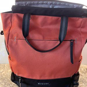Sherapina Rust Tote/Backpack
